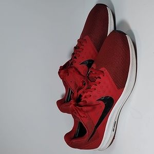 Nike Downshifter7 mens 11 red black running athletic athleisure sporty light